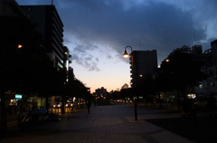 夕暮れの街７