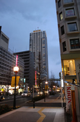 夕暮れの街５