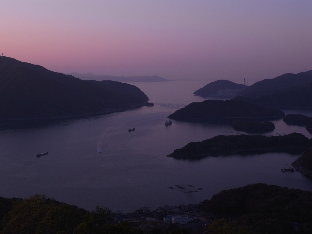 舞鶴湾・夕景