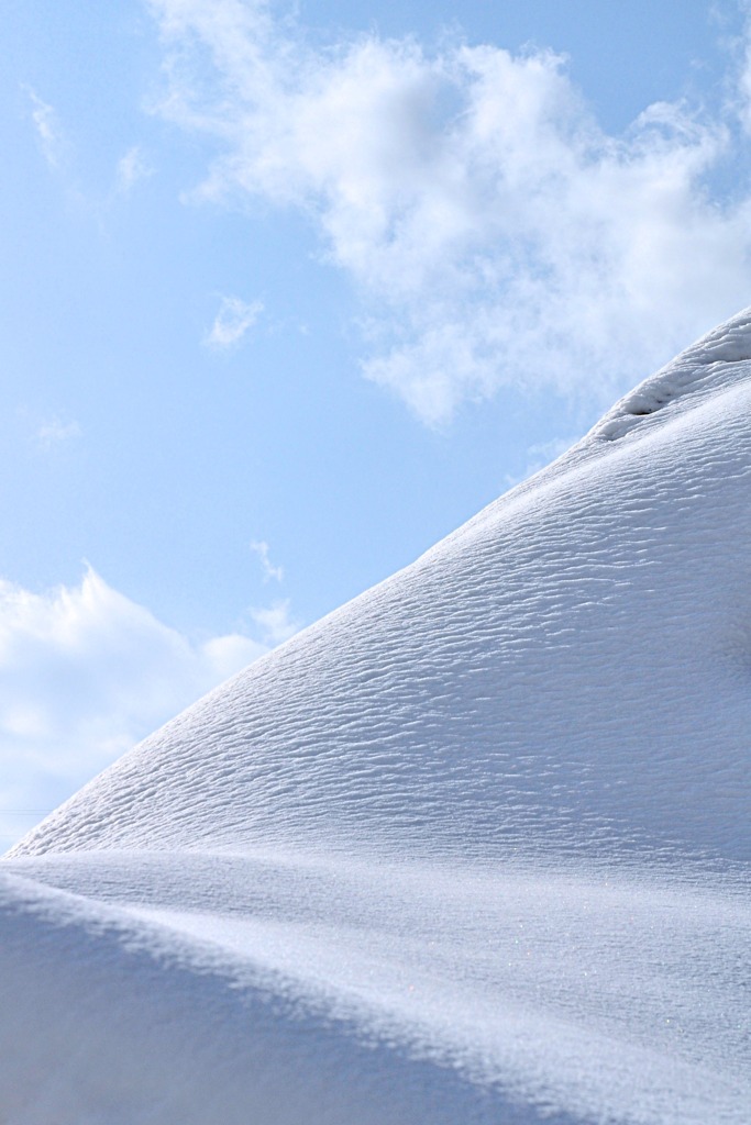 雪のきらめき