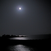 月に見惚れる
