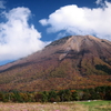 秋色の大山