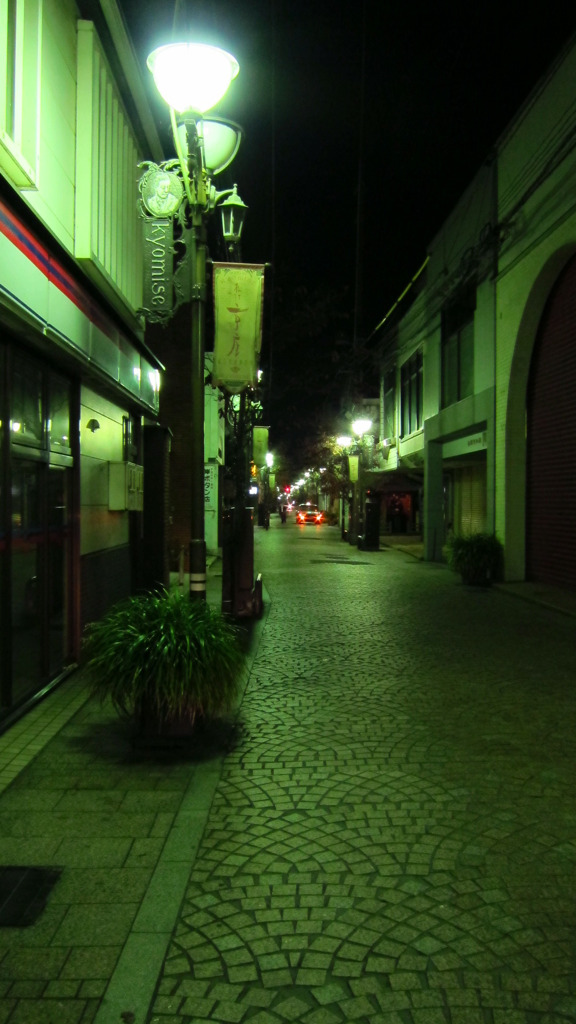 夜の通り