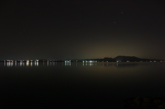 中海夜景。