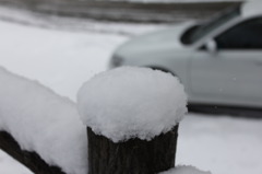 積雪１０㎝