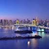 ライトアップのレンボーブリッジ