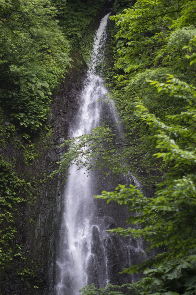 再び不動滝