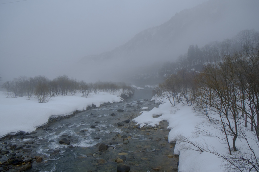 霧に霞む風景Ⅰ
