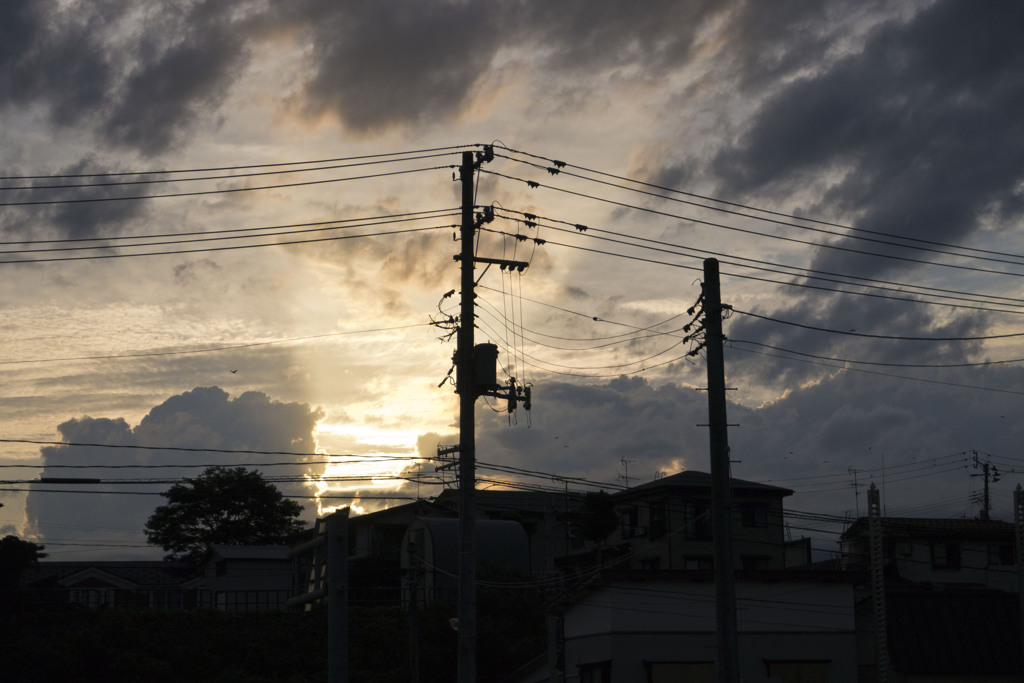 夕暮れ時