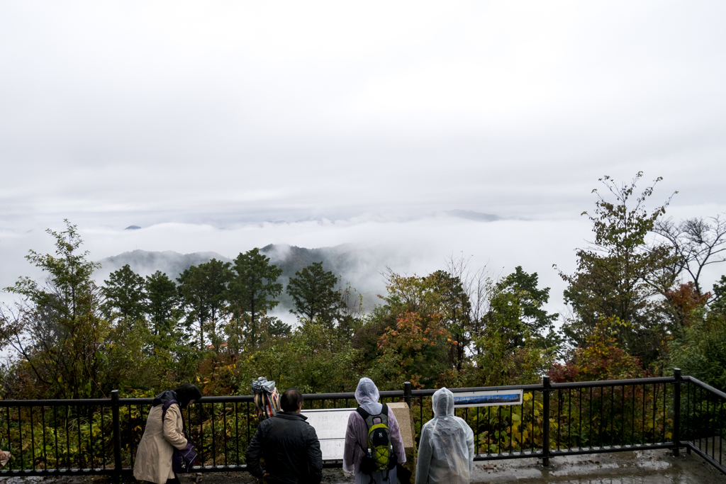 高尾山頂からの雲海
