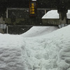 鳥居も雪の中