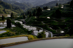 山間の風景