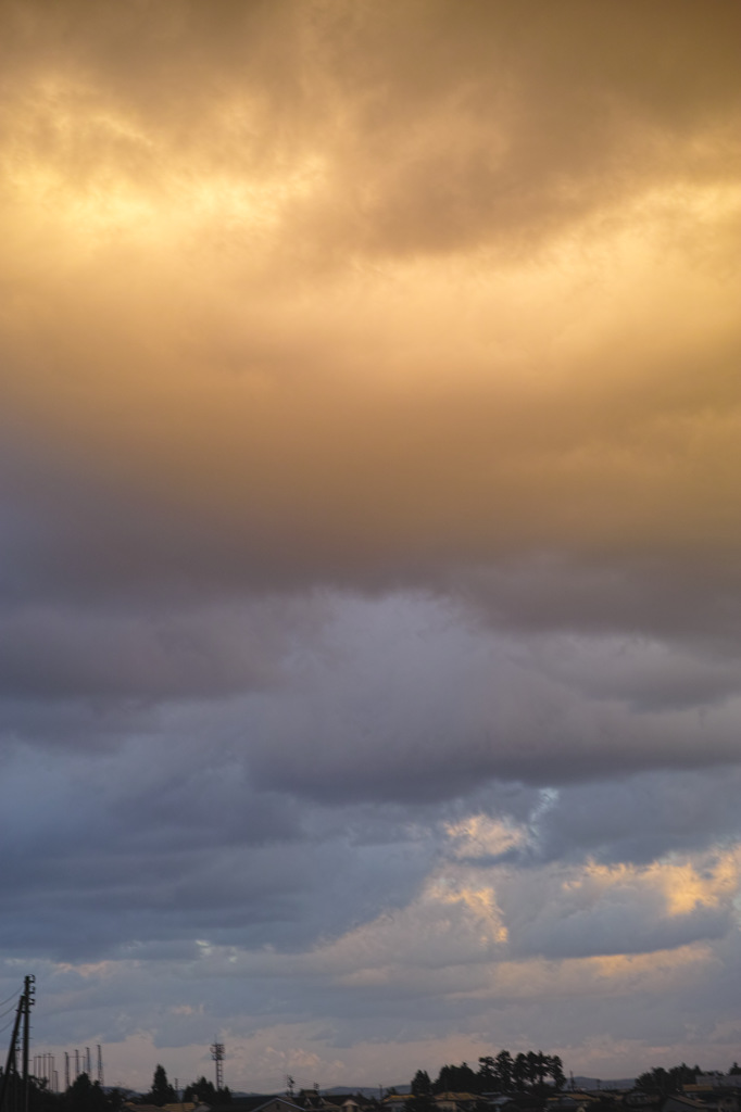 朝焼け雲