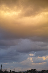 朝焼け雲