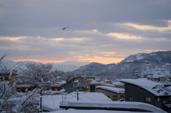 雪国の朝