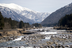 山・川 の風景