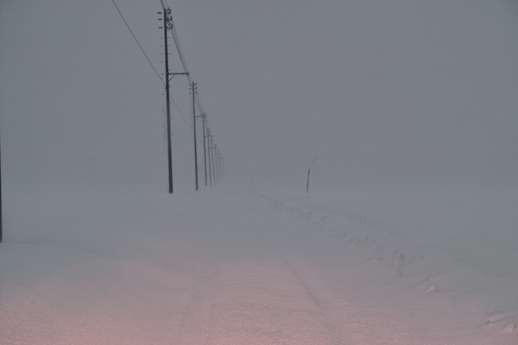 吹雪く