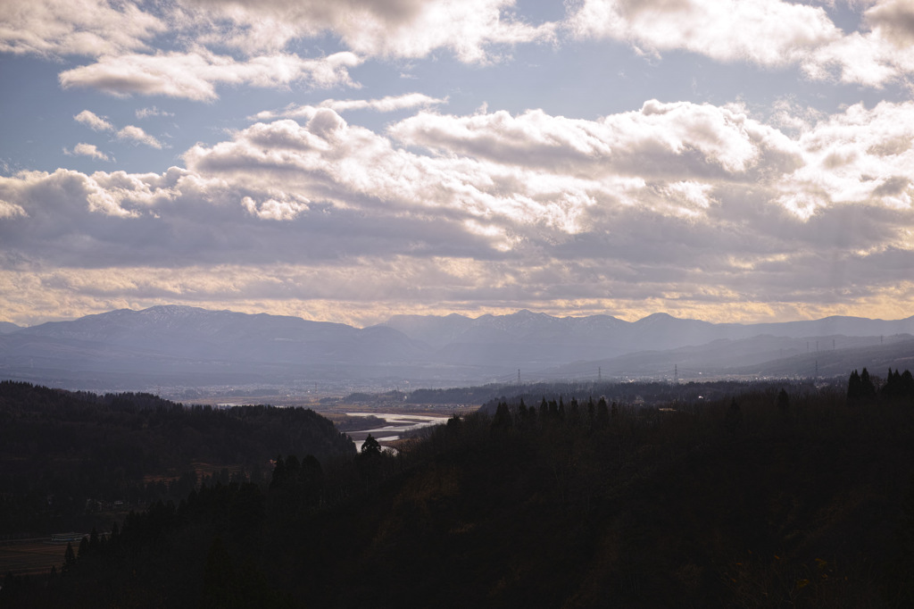 雲の流れ