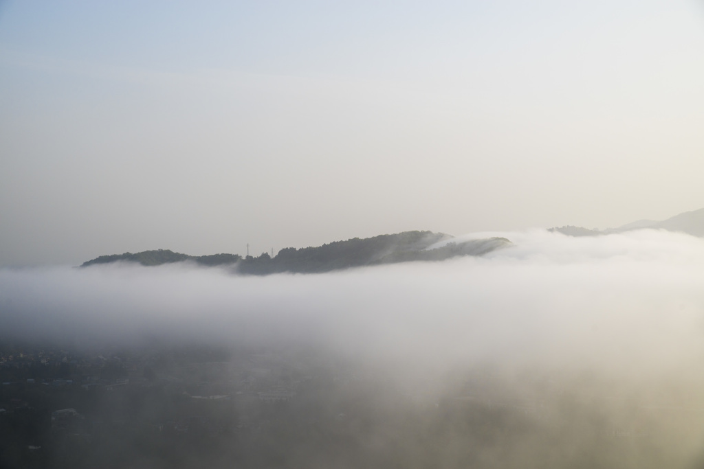 雲海続く