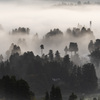 朝霧の集落
