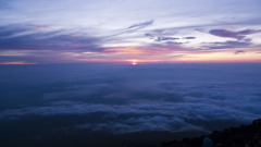 富士山頂ご来光6