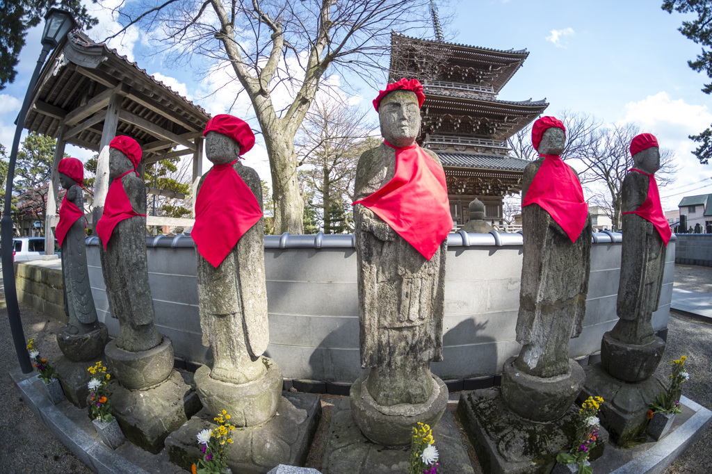 海晏寺六地蔵