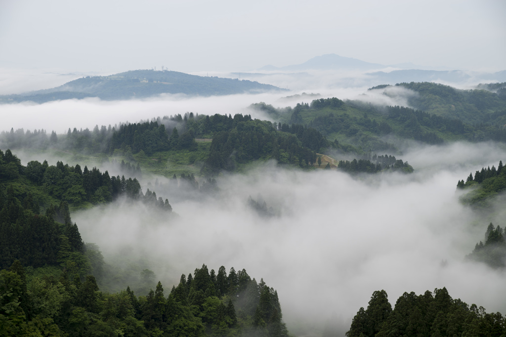 雲海の出る日