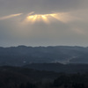 雲切れる