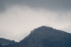 雪雲襲来