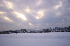 雲の切れ間