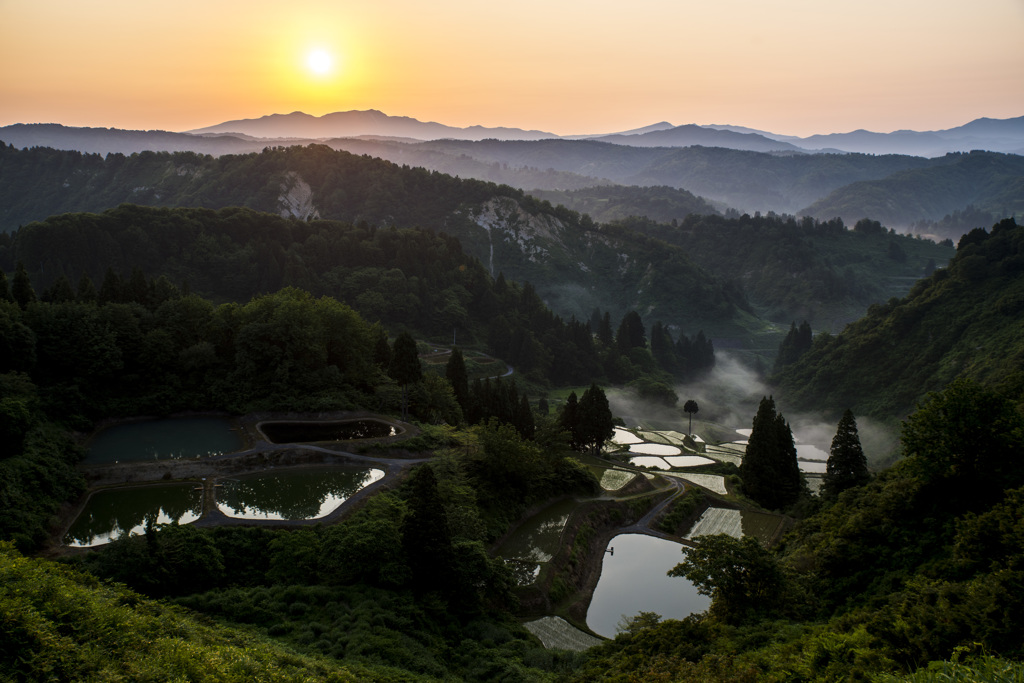 山古志の朝