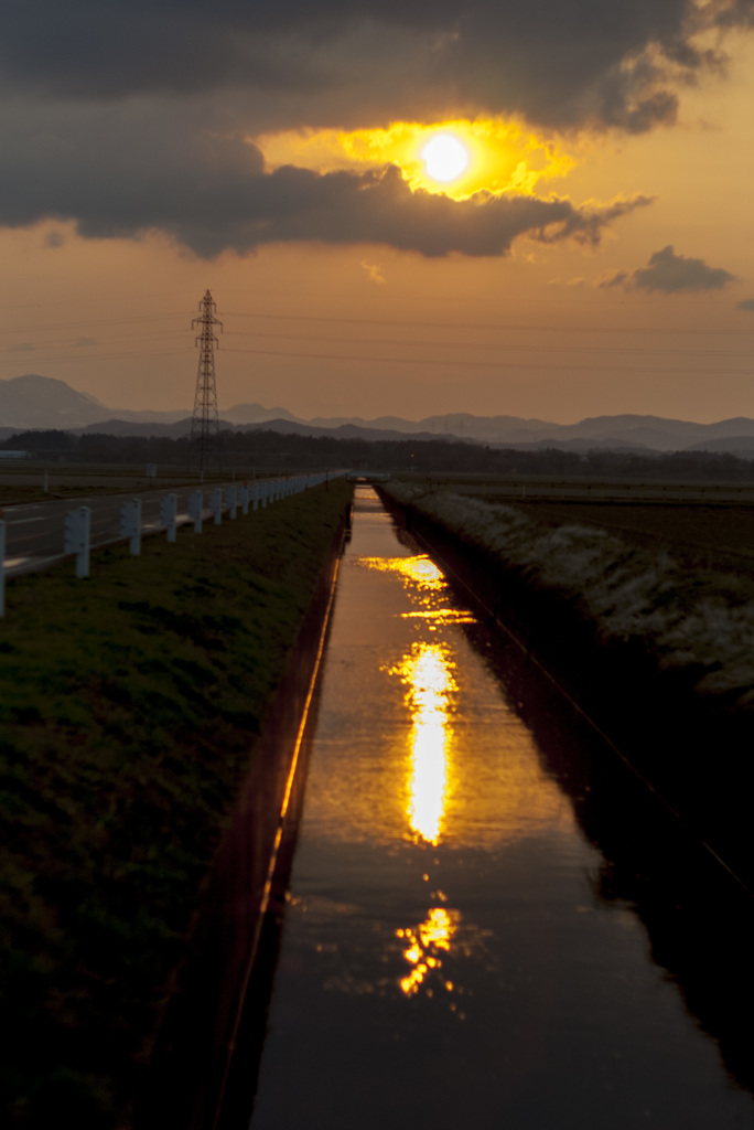 水路に