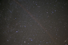 星空に虹