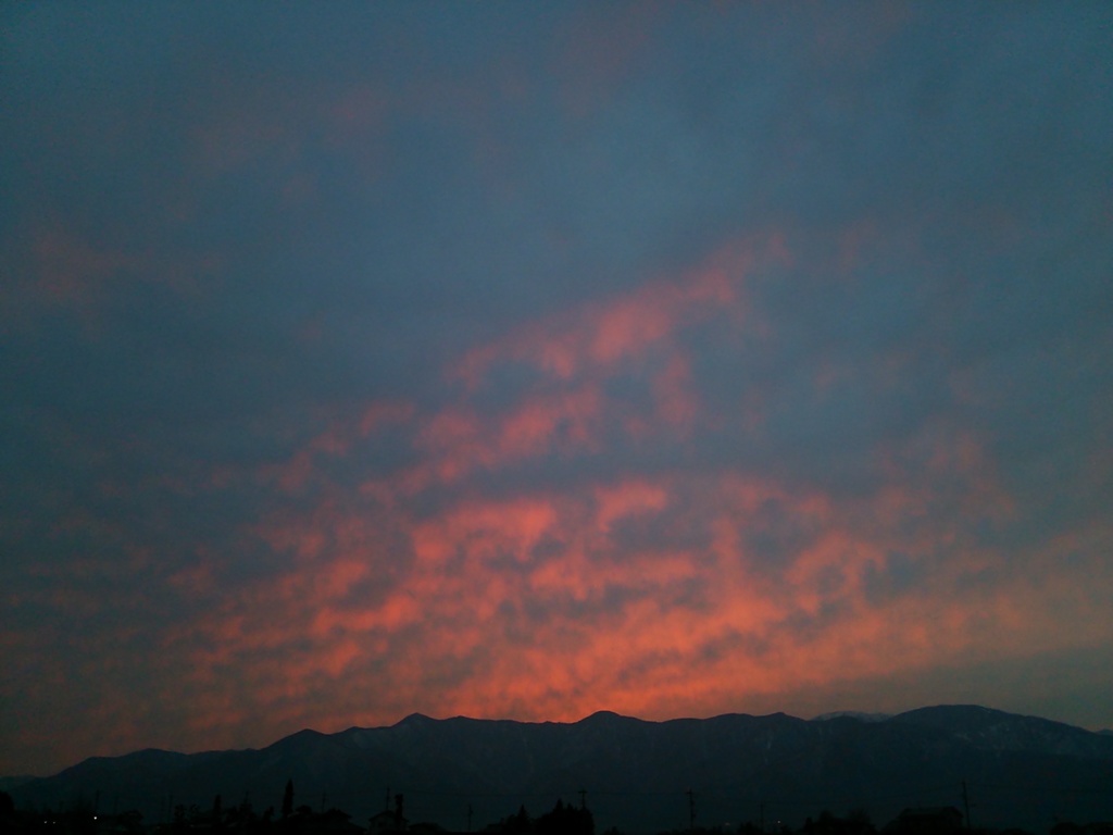 今の空