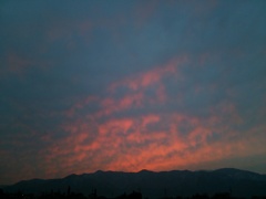 今の空