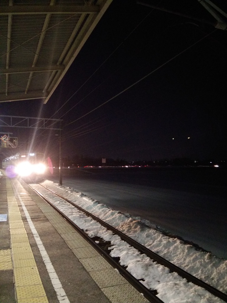 帰りの電車