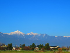 朝の常念