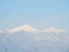 飽きることのない常念岳