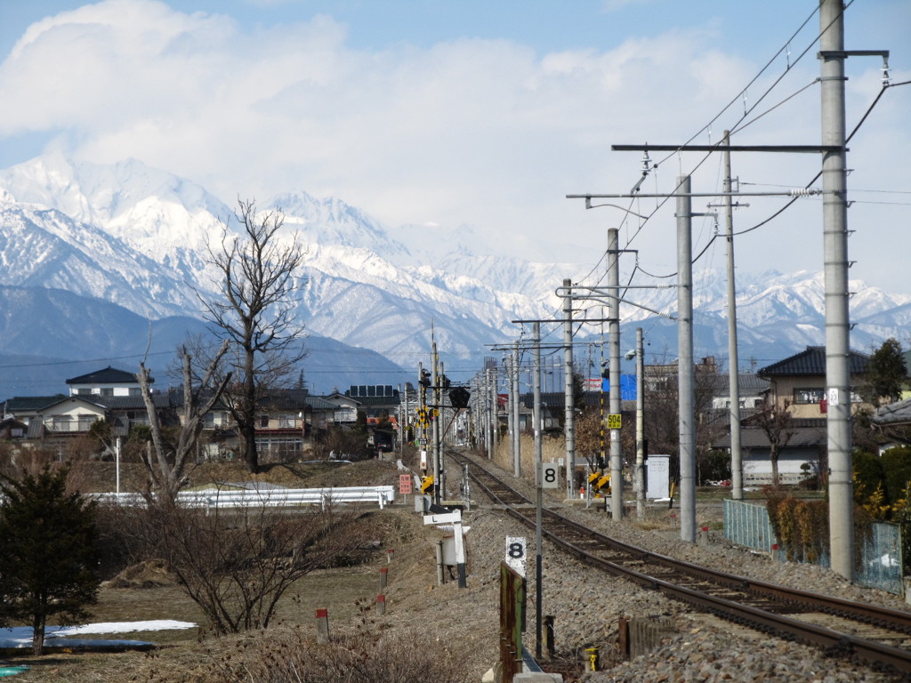 線路の先には