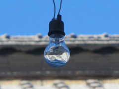 街の電球