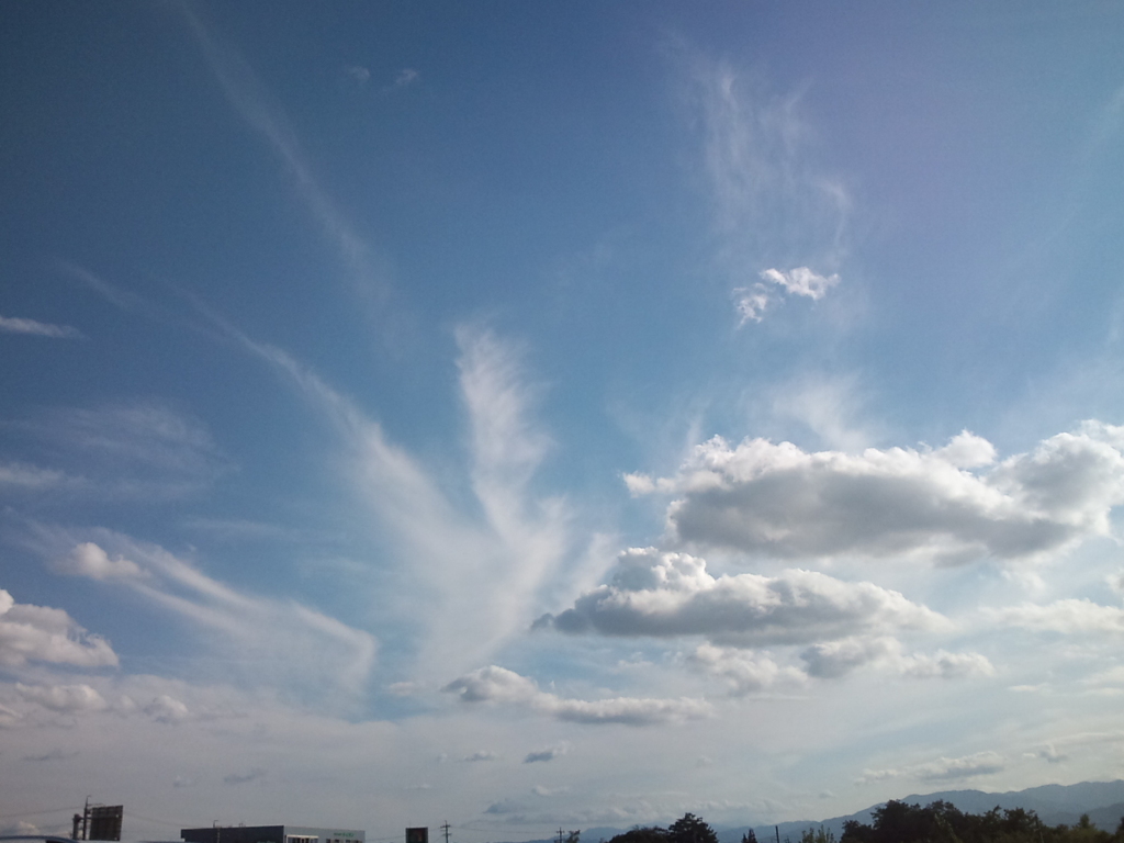 昼間の空