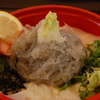 生しらす丼！