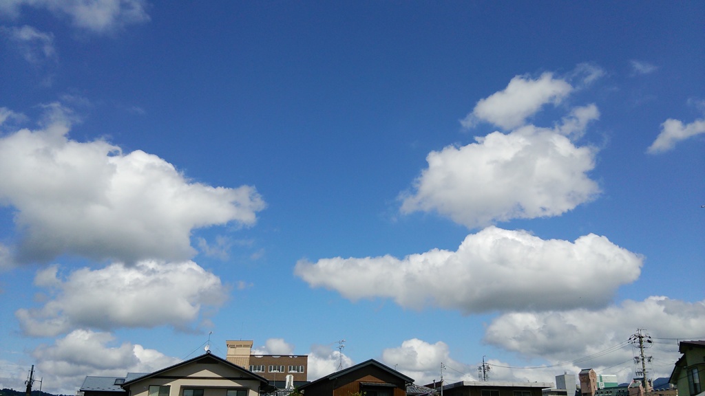 ぽっかり。