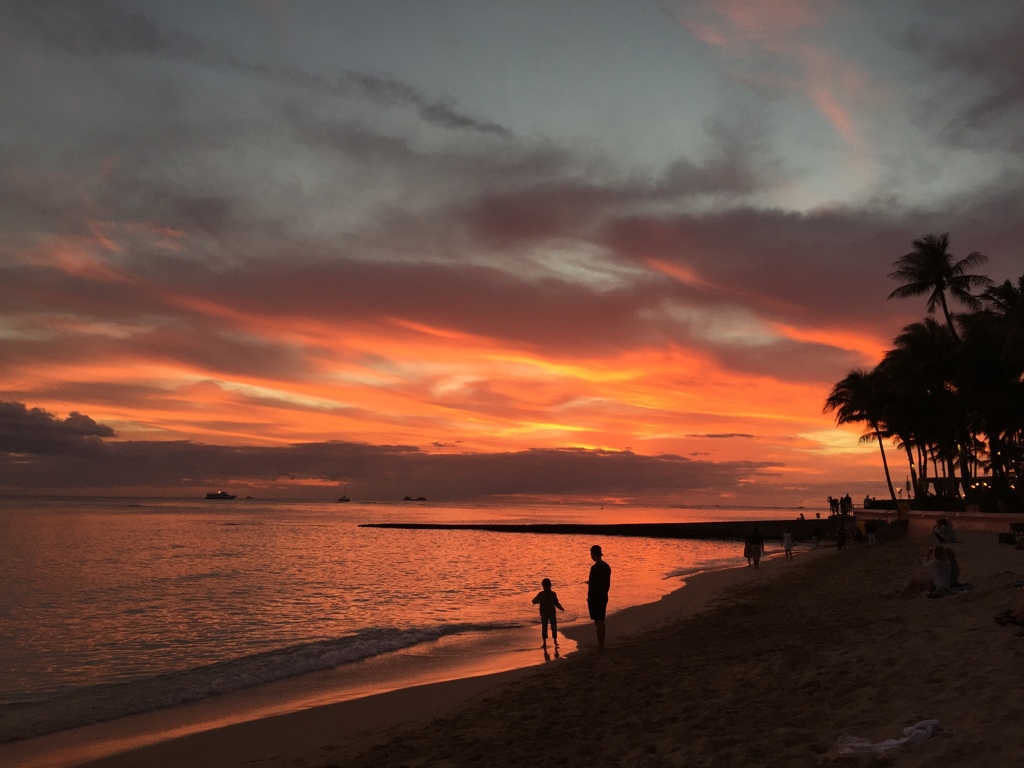 Waikiki sunset