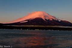 夕焼け富士