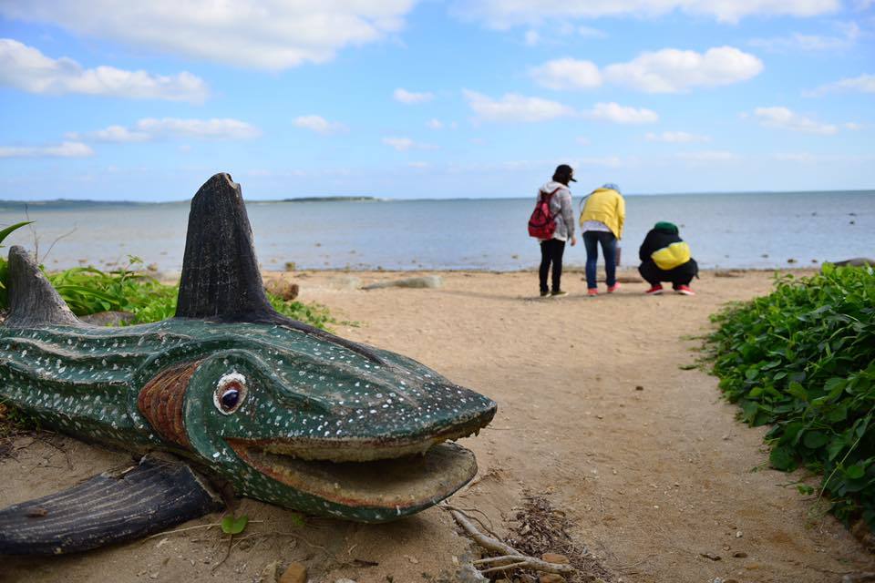 由布島　マンタの浜