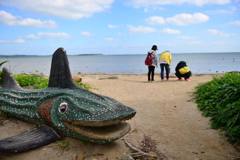 由布島　マンタの浜