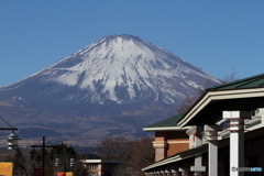 御殿場アウトレットからの富士山