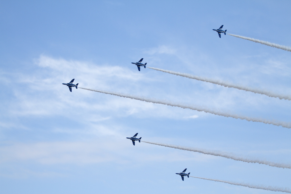 ブルーインパルス2014（入間航空祭）