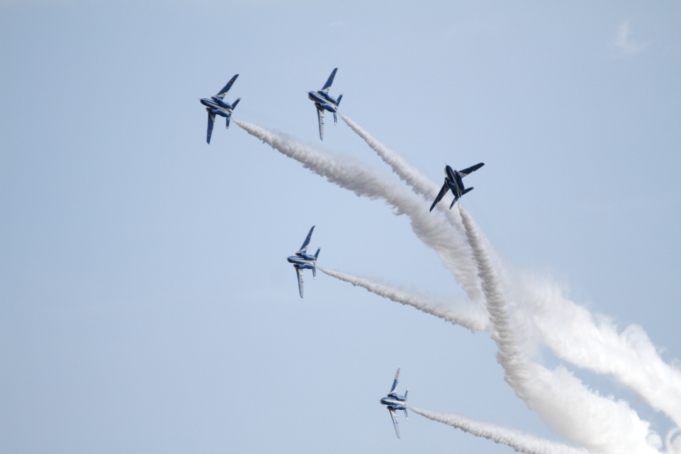 ブルーインパルス2014（入間航空祭）